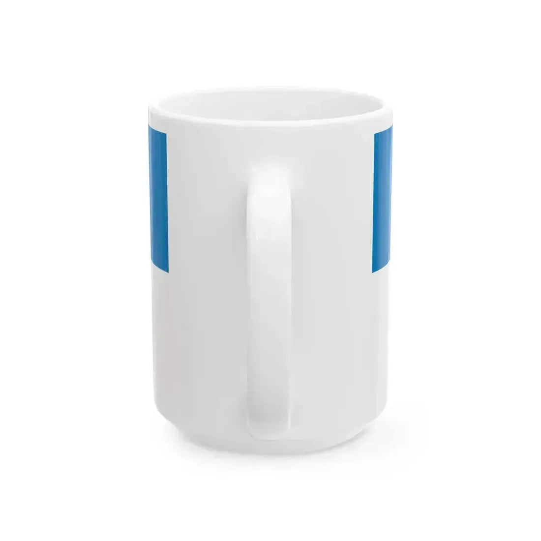 Flag of Baltic Germans (Latvia) White Coffee Mug - Go Mug Yourself