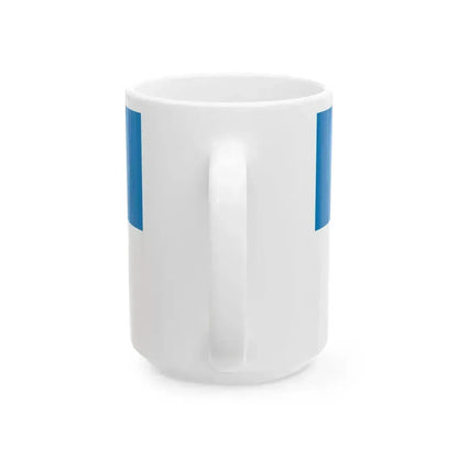 Flag of Baltic Germans (Latvia) White Coffee Mug - Go Mug Yourself