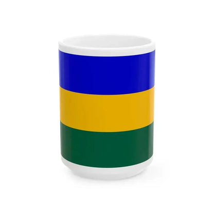 Flag of Baltic Prussia (Russia) White Coffee Mug 15oz - Go Mug Yourself