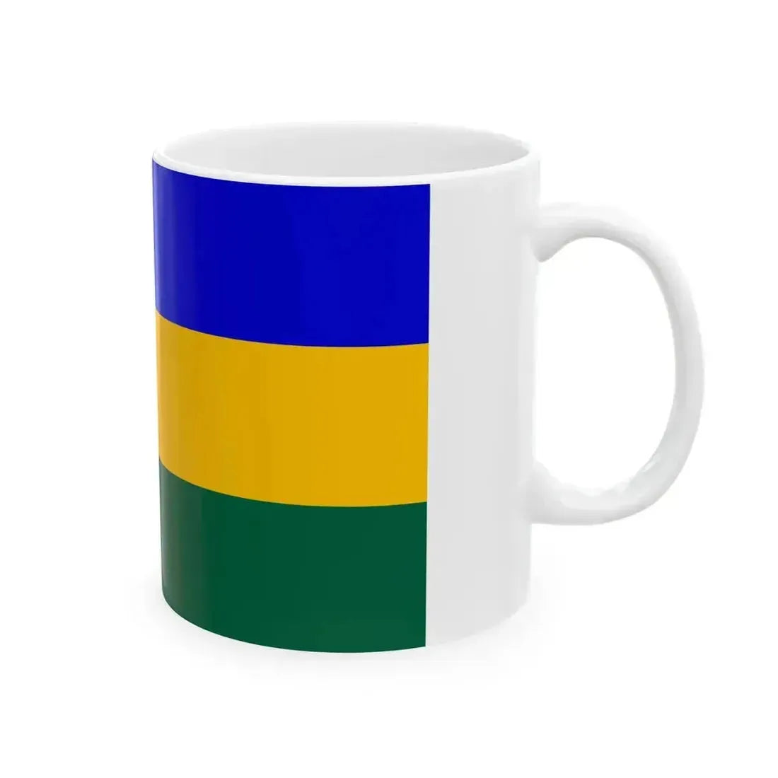 Flag of Baltic Prussia (Russia) White Coffee Mug - Go Mug Yourself