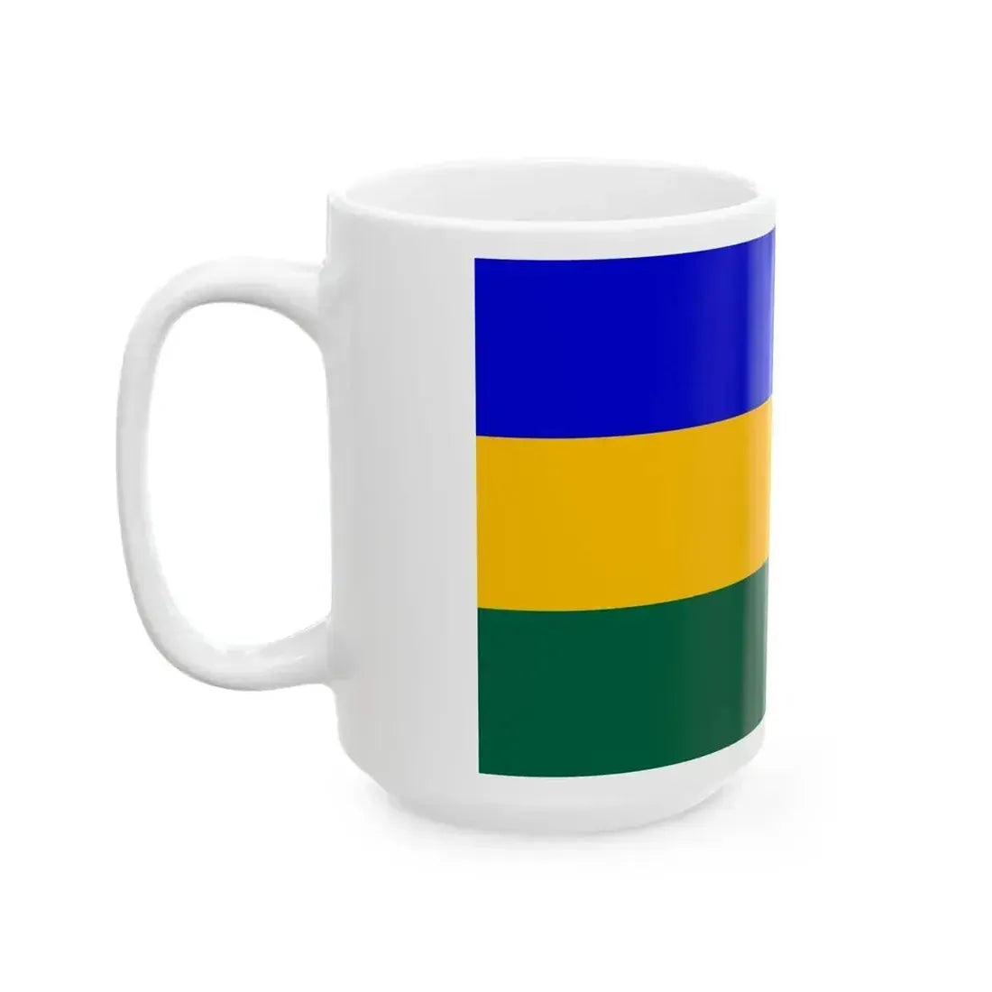 Flag of Baltic Prussia (Russia) White Coffee Mug - Go Mug Yourself