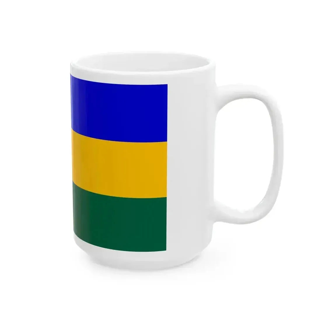 Flag of Baltic Prussia (Russia) White Coffee Mug - Go Mug Yourself