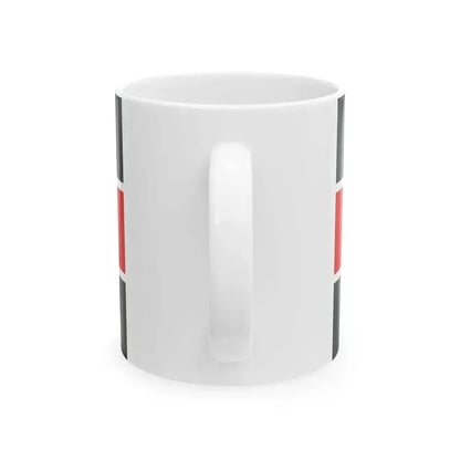 Flag of Baltic Prussian revivalists (Russia) White Coffee Mug - Go Mug Yourself