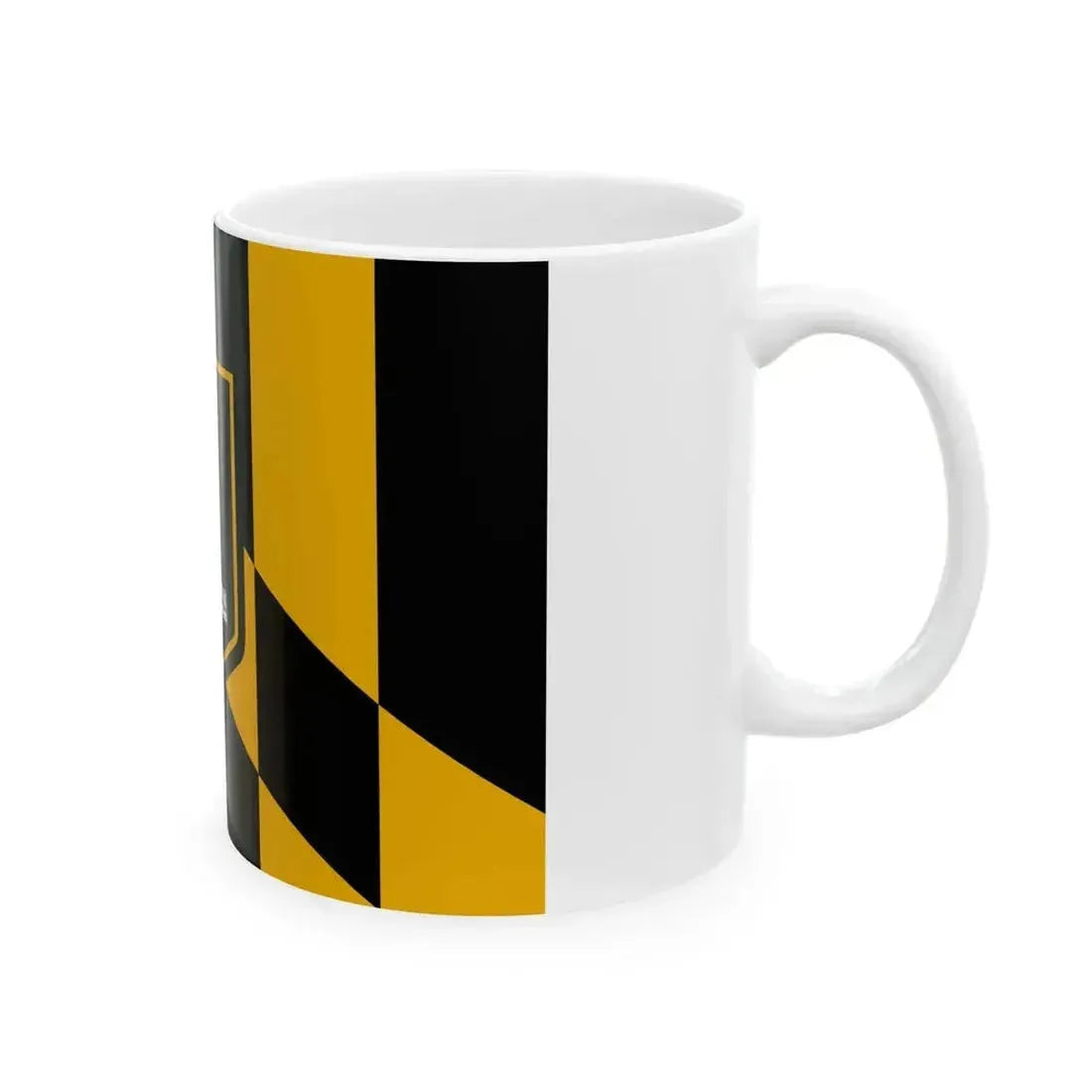 Flag of Baltimore Maryland (United States) White Coffee Mug - Go Mug Yourself