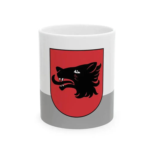 Flag of Balvi (Latvia) White Coffee Mug 11oz - Go Mug Yourself