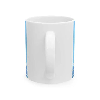 Flag of Balykchy (Kyrgyzstan) White Coffee Mug - Go Mug Yourself