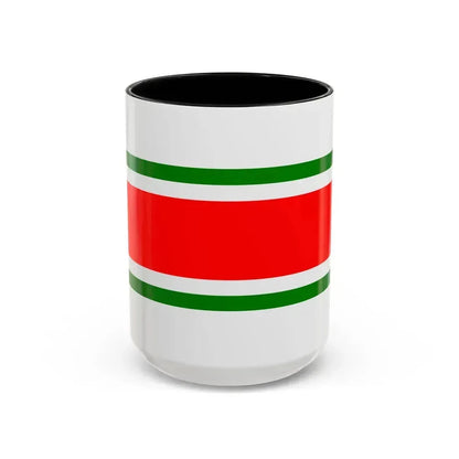 Flag of Balzan Malta - Accent Coffee Mug 15oz Black - Go Mug Yourself