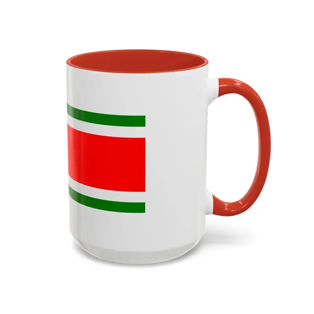 Flag of Balzan Malta - Accent Coffee Mug - Go Mug Yourself
