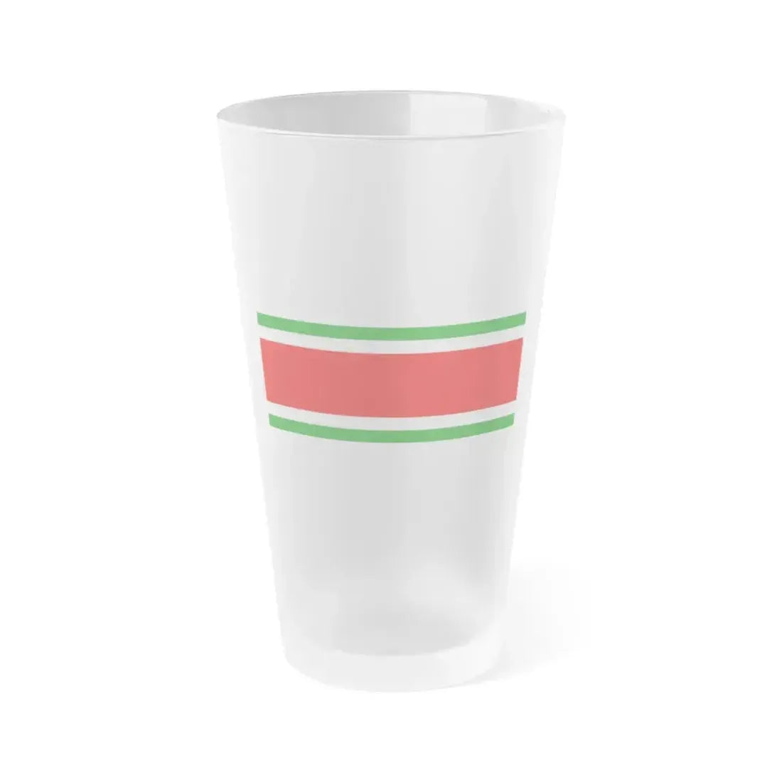 Flag of Balzan Malta - Frosted Pint Glass 16oz 16oz Frosted - Go Mug Yourself