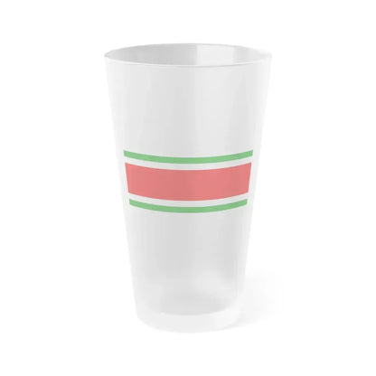 Flag of Balzan Malta - Frosted Pint Glass 16oz 16oz Frosted - Go Mug Yourself