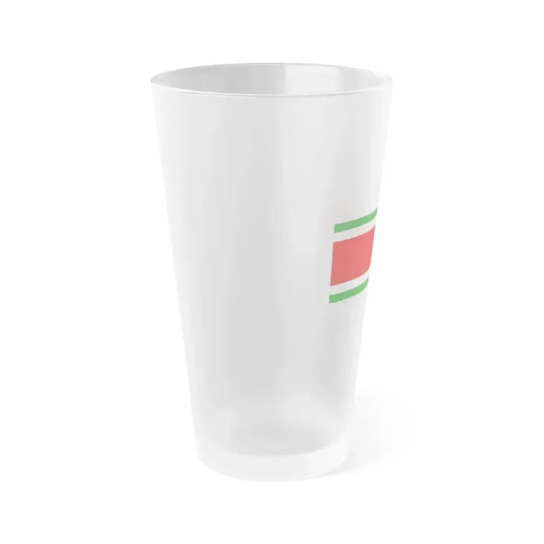 Flag of Balzan Malta - Frosted Pint Glass 16oz - Go Mug Yourself