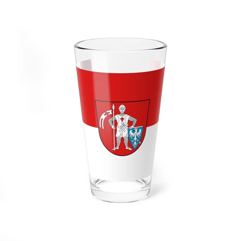 Flag of Bamberg 2 Germany - Pint Glass 16oz-16oz-Go Mug Yourself