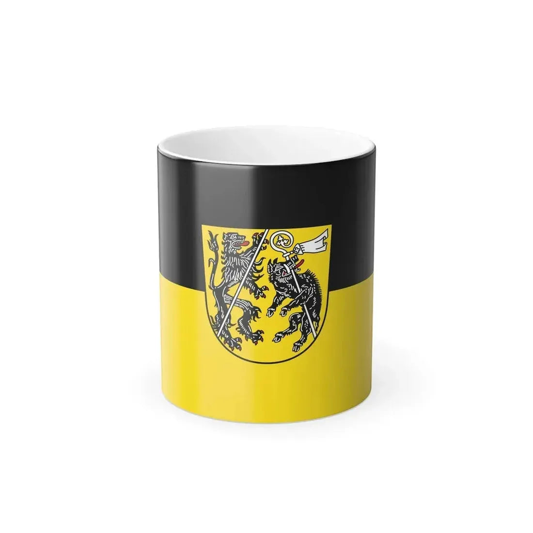 Flag of Bamberg Germany - Color Changing Coffee Mug 11oz - Go Mug Yourself