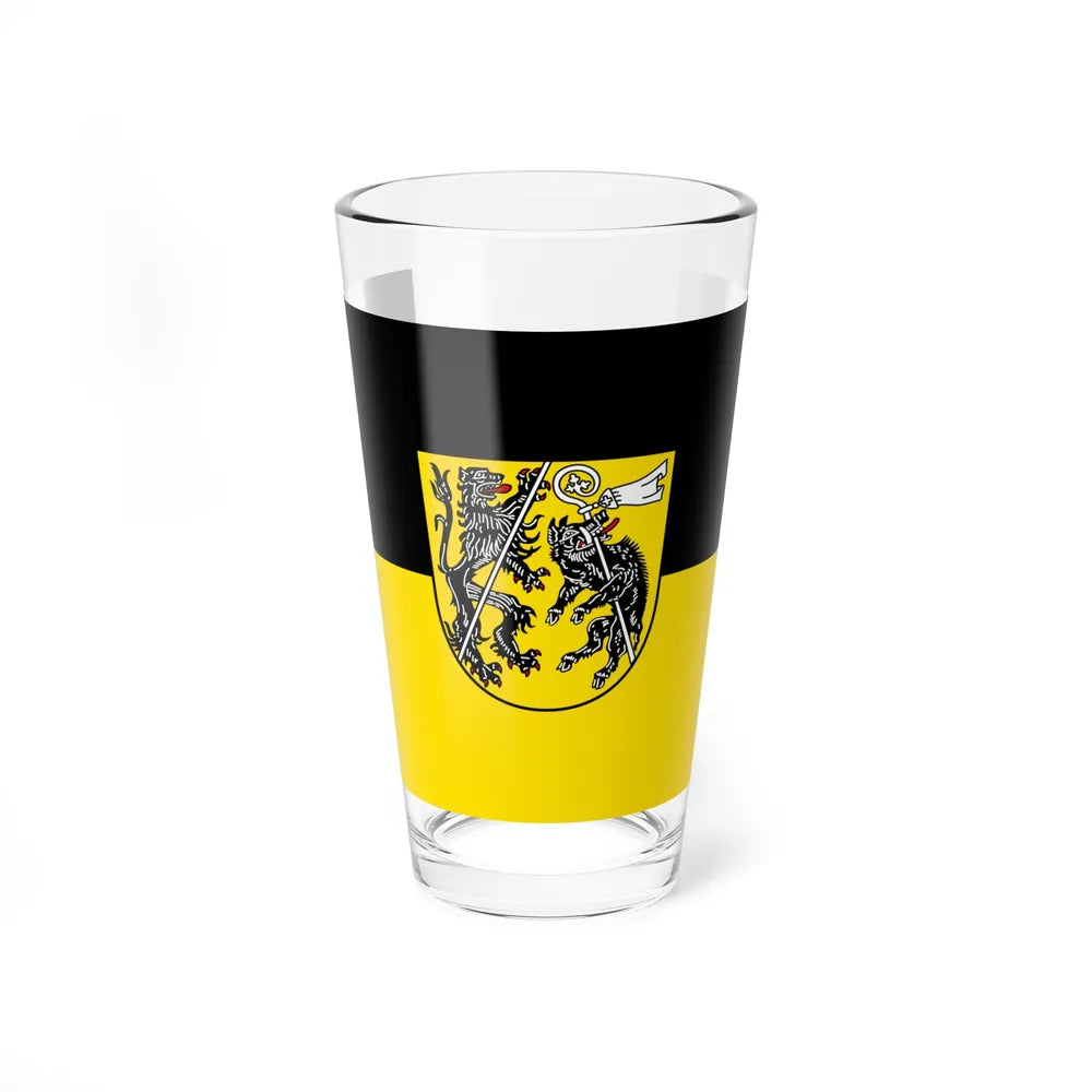 Flag of Bamberg Germany - Pint Glass 16oz-16oz-Go Mug Yourself