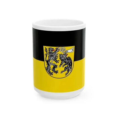 Flag of Bamberg Germany - White Coffee Mug 15oz - Go Mug Yourself