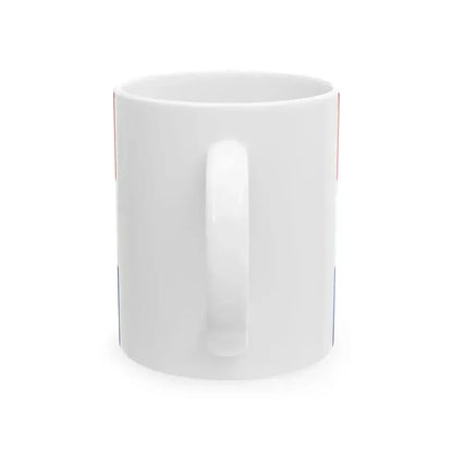 Flag of Banate of Croatia 1939-1941 (Croatia) White Coffee Mug - Go Mug Yourself