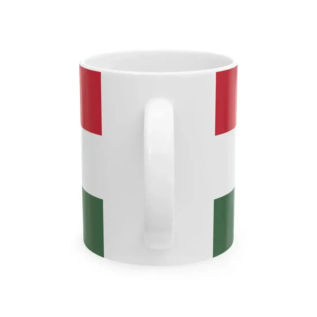 Flag of Banate of Leitha (Austria) White Coffee Mug - Go Mug Yourself
