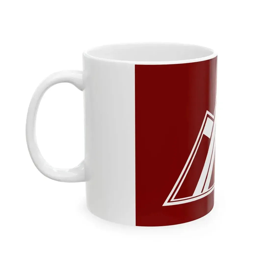 Flag of Bandai Fukushima (Japan) White Coffee Mug - Go Mug Yourself