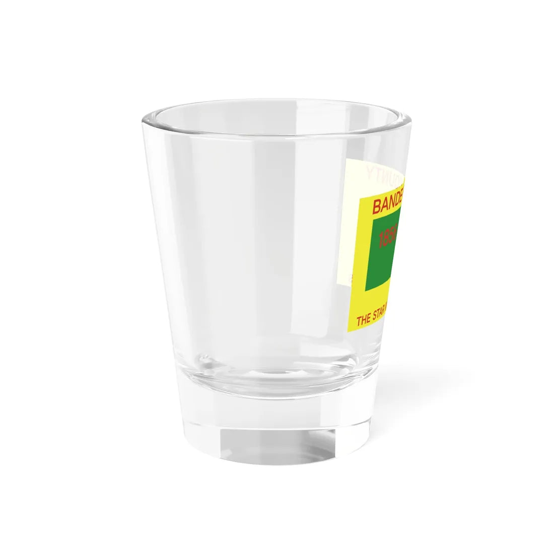 Flag of Bandera County Texas (United States) Shot Glass 1.5oz - Go Mug Yourself
