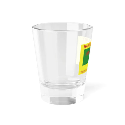 Flag of Bandera County Texas (United States) Shot Glass 1.5oz - Go Mug Yourself