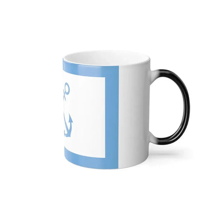 Flag of Bandera de Prefectura Naval Argentina - Color Changing Coffee Mug - Go Mug Yourself