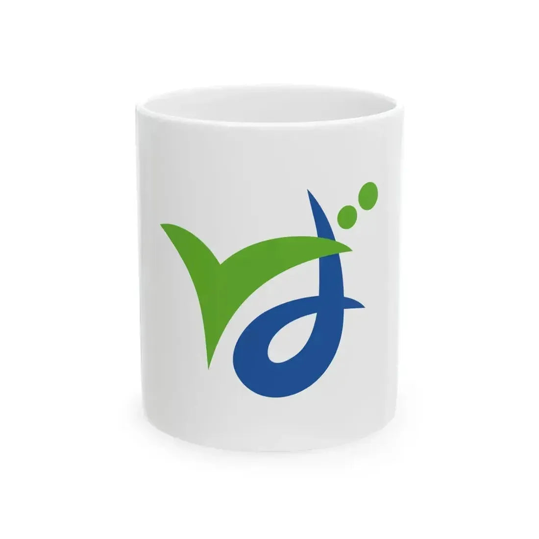 Flag of Bando Ibaraki (Japan) White Coffee Mug 11oz - Go Mug Yourself