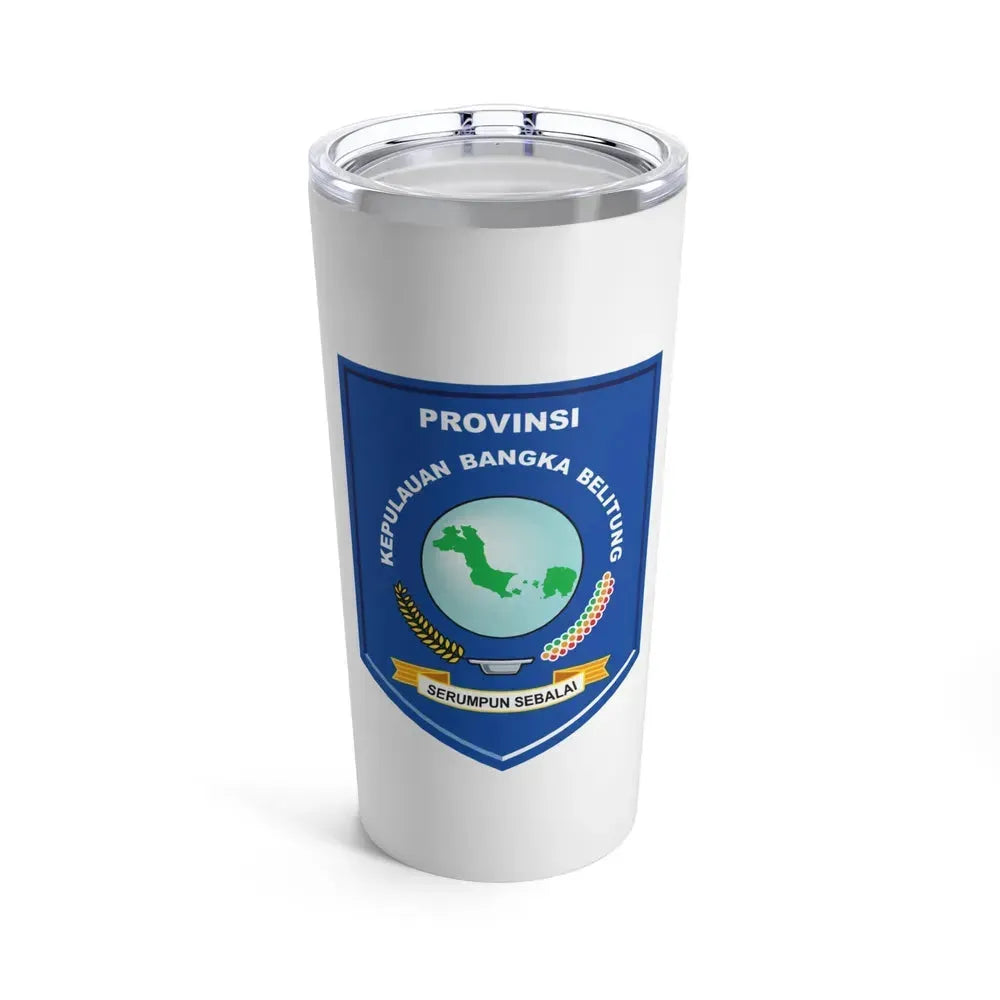 Flag of Bangka Belitung Indonesia - Tumbler 20oz 20oz - Go Mug Yourself
