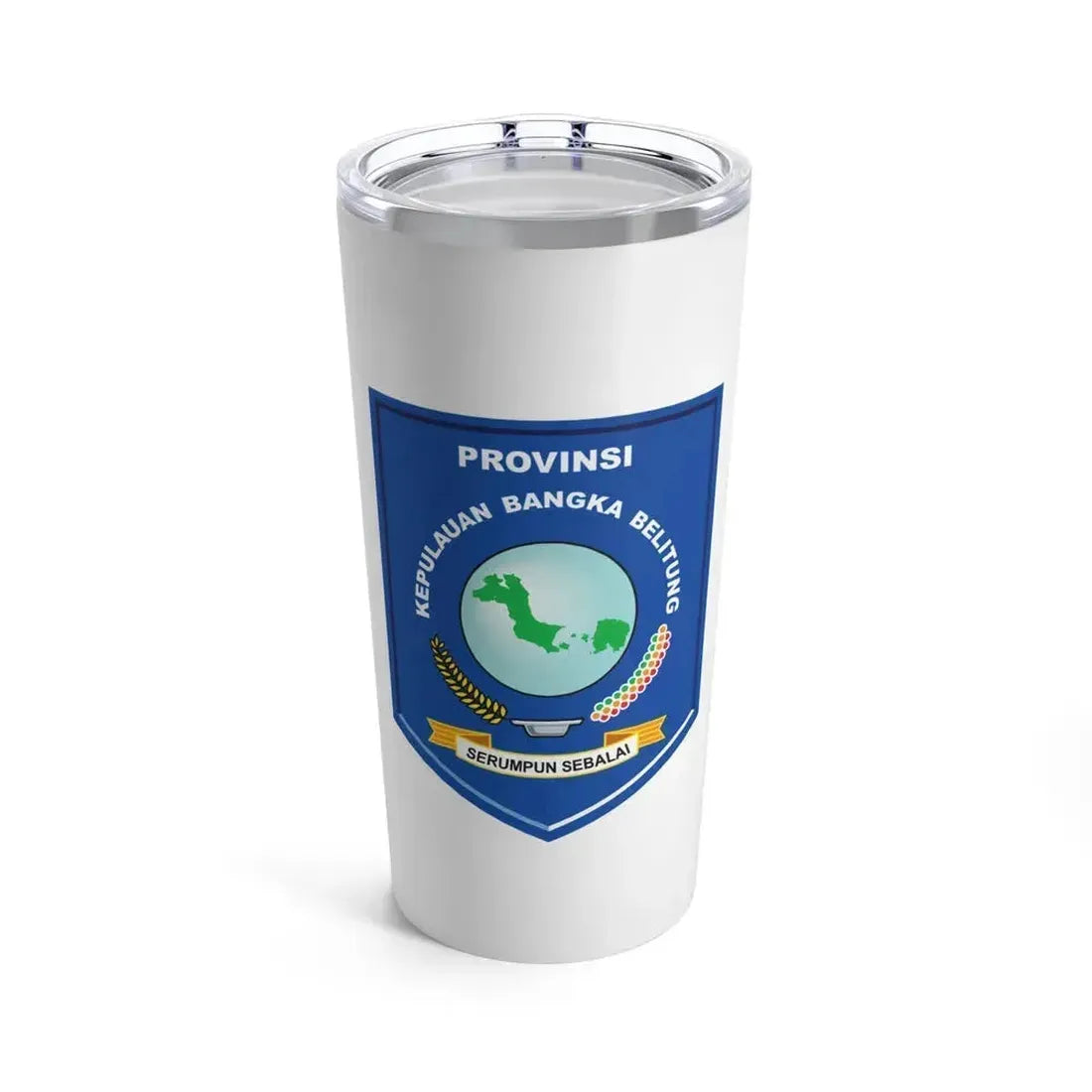 Flag of Bangka Belitung Indonesia - Tumbler 20oz 20oz - Go Mug Yourself