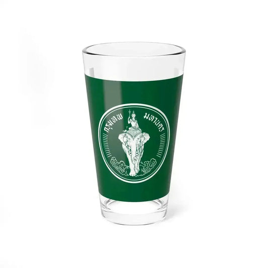 Flag of Bangkok Thailand - Pint Glass 16oz 16oz - Go Mug Yourself