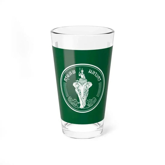 Flag of Bangkok Thailand - Pint Glass 16oz 16oz - Go Mug Yourself