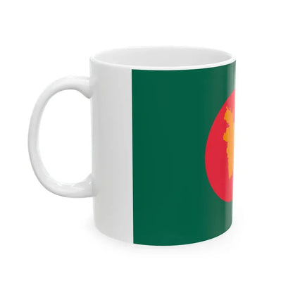 Flag of Bangladesh 1971 (Bangladesh) White Coffee Mug - Go Mug Yourself
