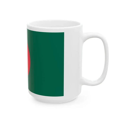 Flag of Bangladesh 1971 (Bangladesh) White Coffee Mug - Go Mug Yourself