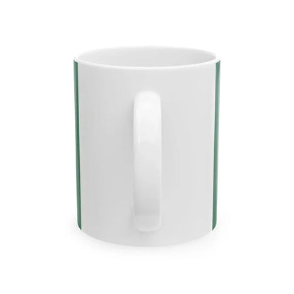 Flag of Bangladesh 1971 reverse (Bangladesh) White Coffee Mug - Go Mug Yourself