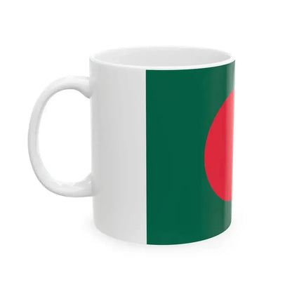 Flag of Bangladesh 3-2 (Bangladesh) White Coffee Mug - Go Mug Yourself