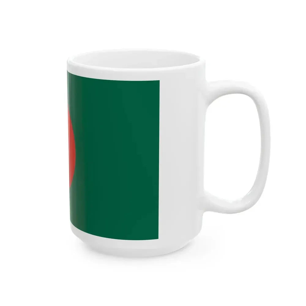 Flag of Bangladesh alt (Bangladesh) White Coffee Mug - Go Mug Yourself