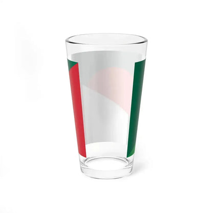Flag of Bangladesh and Italy (Bangladesh) Pint Glass 16oz - Go Mug Yourself