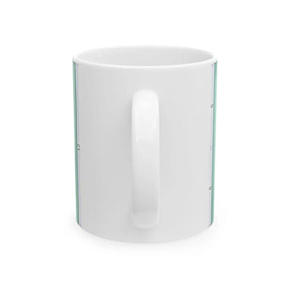 Flag of Bangladesh construction sheet (Bangladesh) White Coffee Mug - Go Mug Yourself