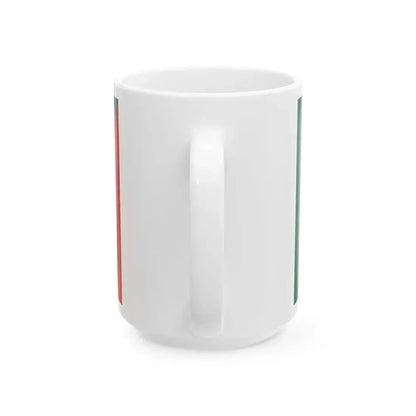 Flag of Bangladesh Islami Chhatra Shibir Opposite side (Bangladesh) White Coffee Mug - Go Mug Yourself