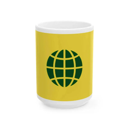 Flag of Bangladesh Khelafat Andolon (Bangladesh) White Coffee Mug 15oz - Go Mug Yourself