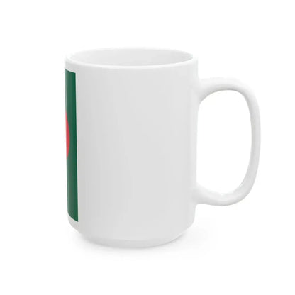 Flag of Bangladesh vertical (Bangladesh) White Coffee Mug - Go Mug Yourself