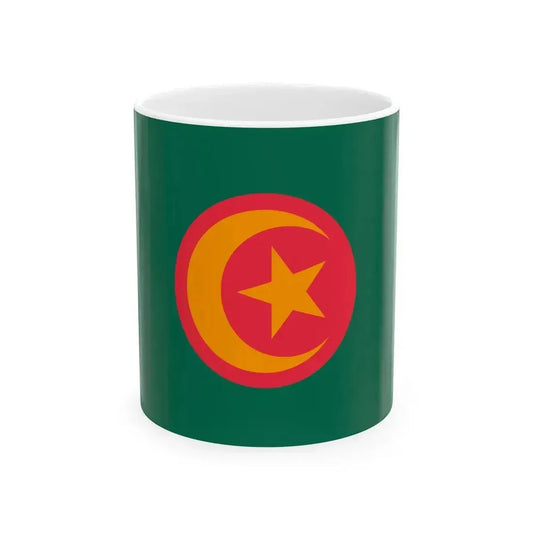 Flag of Bangladesh with crescent and star (Bangladesh) White Coffee Mug 11oz - Go Mug Yourself