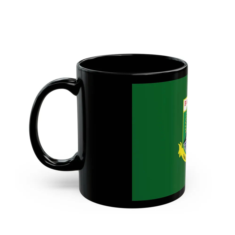 Flag of Banten Indonesia - Black Coffee Mug-Go Mug Yourself