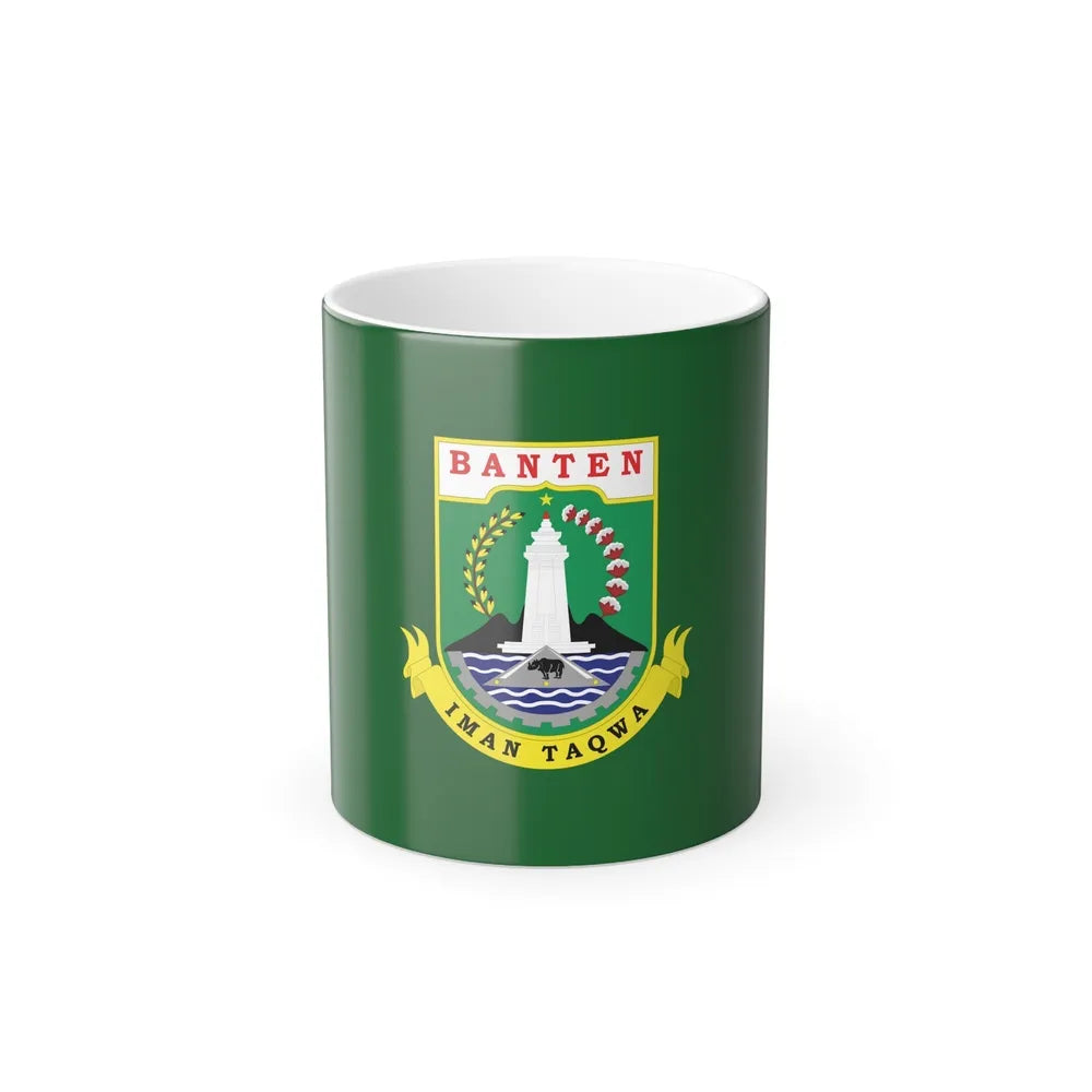 Flag of Banten Indonesia - Color Changing Coffee Mug-11oz-Go Mug Yourself