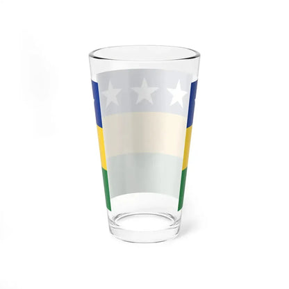 Flag of Baños (Ecuador) Pint Glass 16oz - Go Mug Yourself