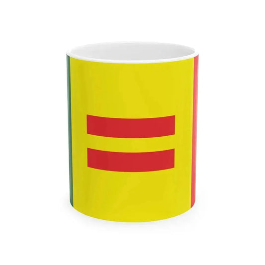 Flag of Barabri Party Pakistan (Pakistan) White Coffee Mug 11oz - Go Mug Yourself