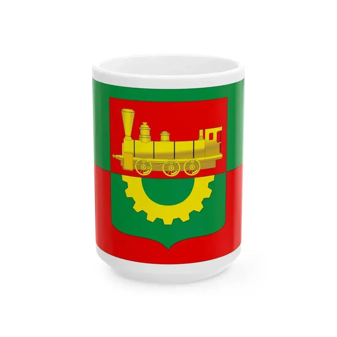 Flag of Baranavichy (Belarus) White Coffee Mug 15oz - Go Mug Yourself