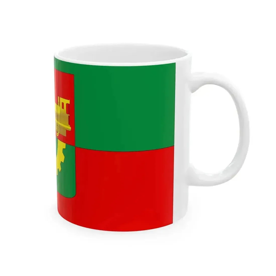 Flag of Baranavichy (Belarus) White Coffee Mug - Go Mug Yourself