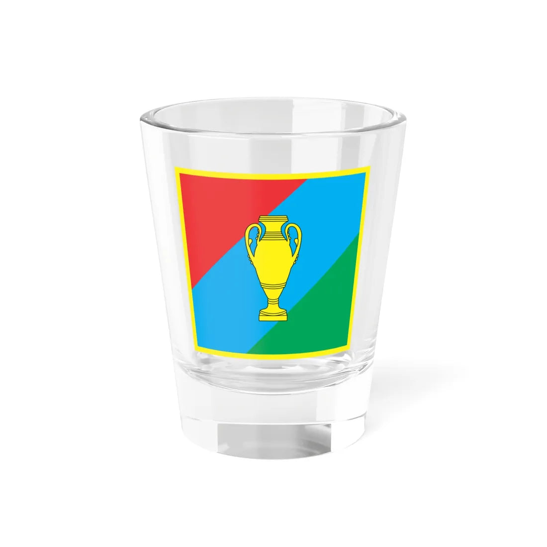 Flag of Baranivka (Ukraine) Shot Glass 1.5oz 1.5oz - Go Mug Yourself