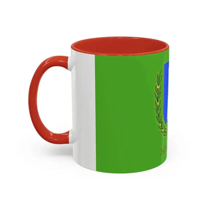 Flag of Baranya County Hungary - Accent Coffee Mug - Go Mug Yourself