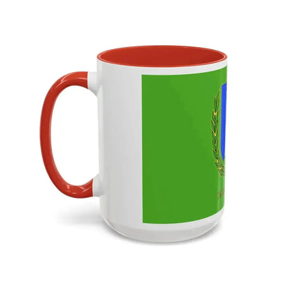 Flag of Baranya County Hungary - Accent Coffee Mug - Go Mug Yourself